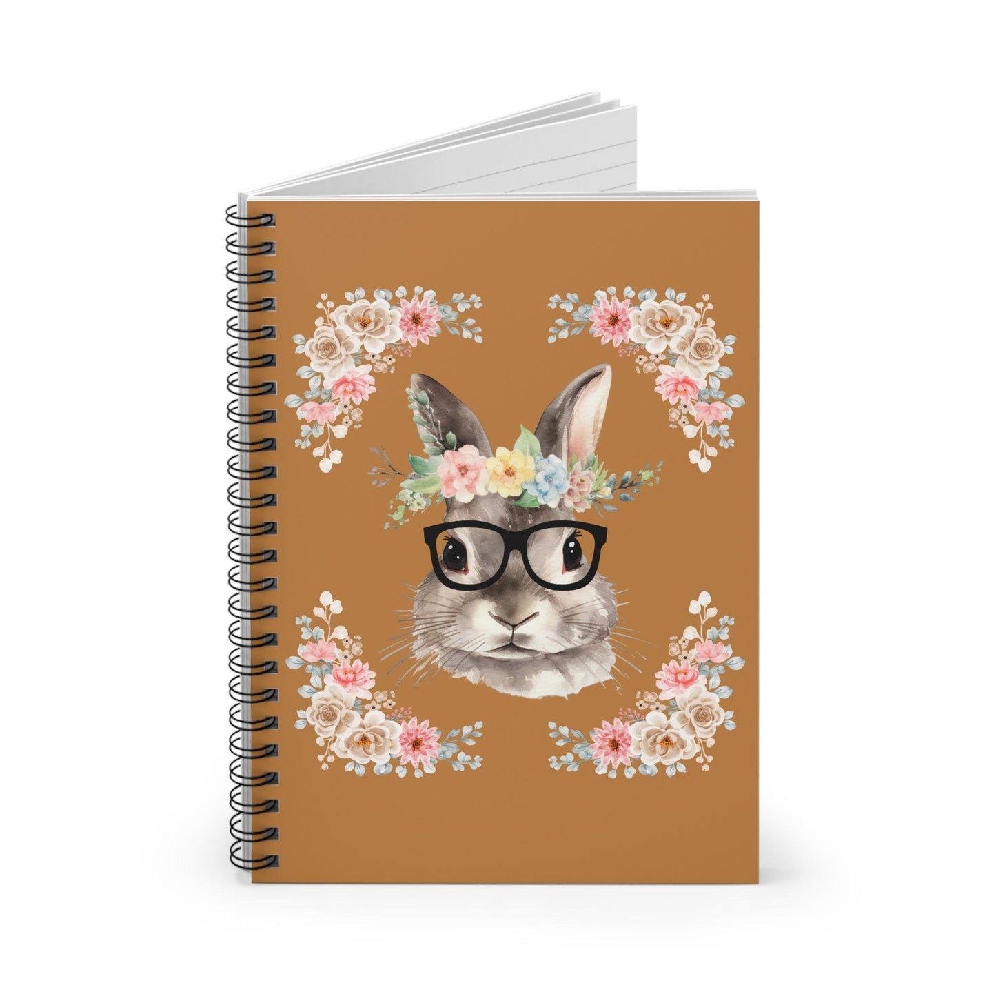 Geeky Goddess Bunny Spiral Notebook