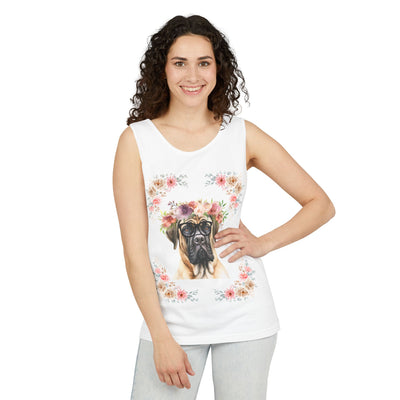 Geeky Goddess English Mastiff Unisex Tank Top