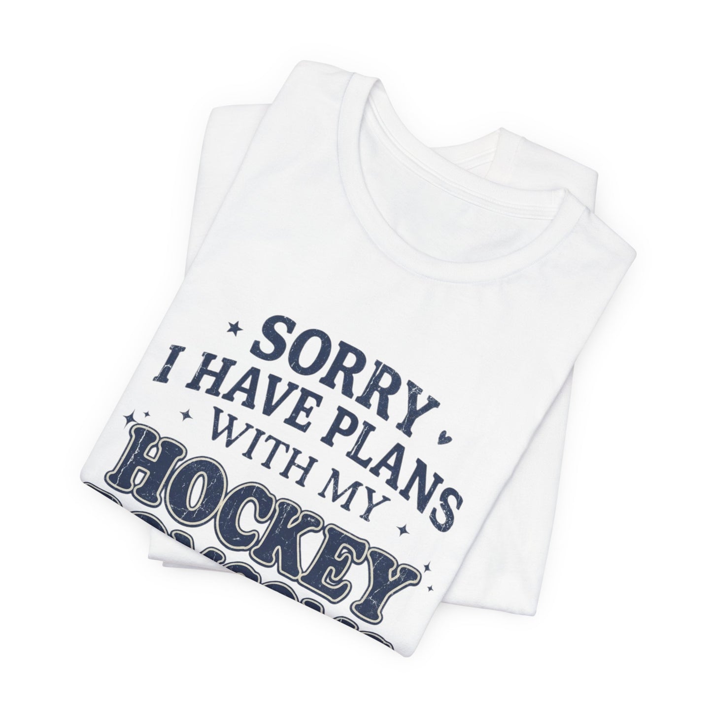 Sorry I Have Plans With My Hockey Romcoms Shirt, Hockey Romance Booktok Tee, Sports Romance Reader Sweatshirt