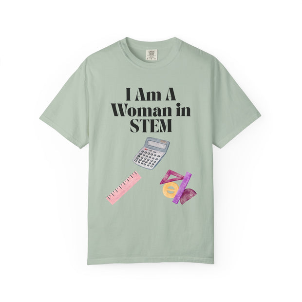 'I Am A Woman STEM' Mathematics Unisex T-Shirt