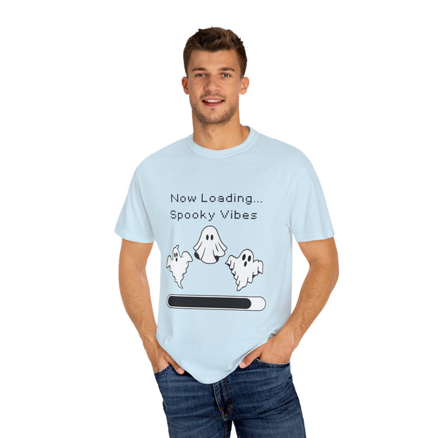'Now Loading...Spooky Vibes' Unisex T-Shirt
