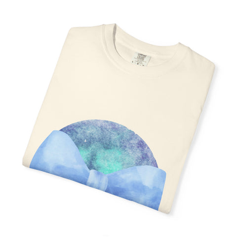 Blue/Green Planet Wrapped In A Bow Unisex T-Shirt