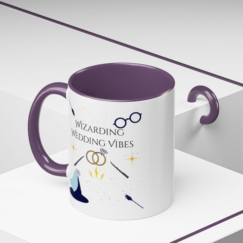 'Wizarding Wedding Vibes' Accent Coffee Mug