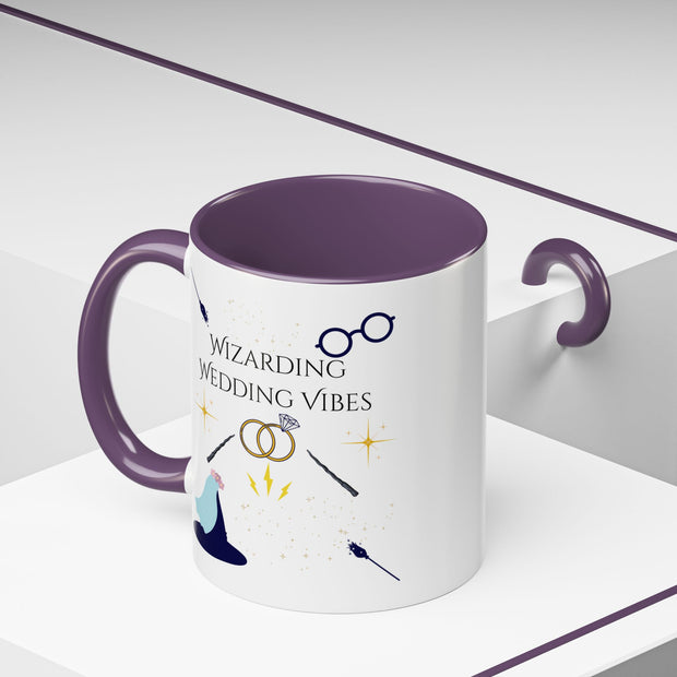 'Wizarding Wedding Vibes' Accent Coffee Mug