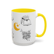 'Just One More Chapter' Accent Coffee Mug