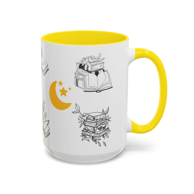 'Just One More Chapter' Accent Coffee Mug