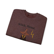 'Witch, Please. Too Much Magical To Handle' Wizard Unisex Crewneck Sweatshirt