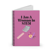 'I Am A Woman in STEM' Mathematics Spiral Notebook