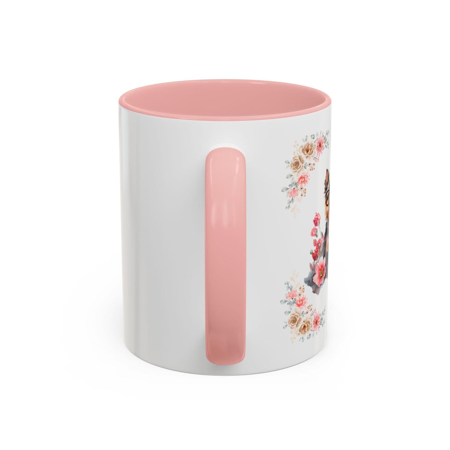 Geeky Goddess Yorkie Accent Coffee Mug