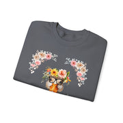 Geeky Goddess Duck Unisex Crewneck Sweatshirt
