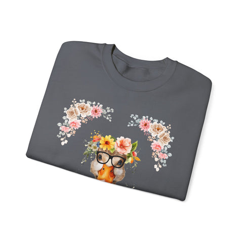 Geeky Goddess Duck Unisex Crewneck Sweatshirt