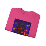 Game On! Unisex Rottweiler Gamer Sweatshirt, Video Game Gift, Cozy Crewneck, Gift for Gamers, Fun Gaming Apparel