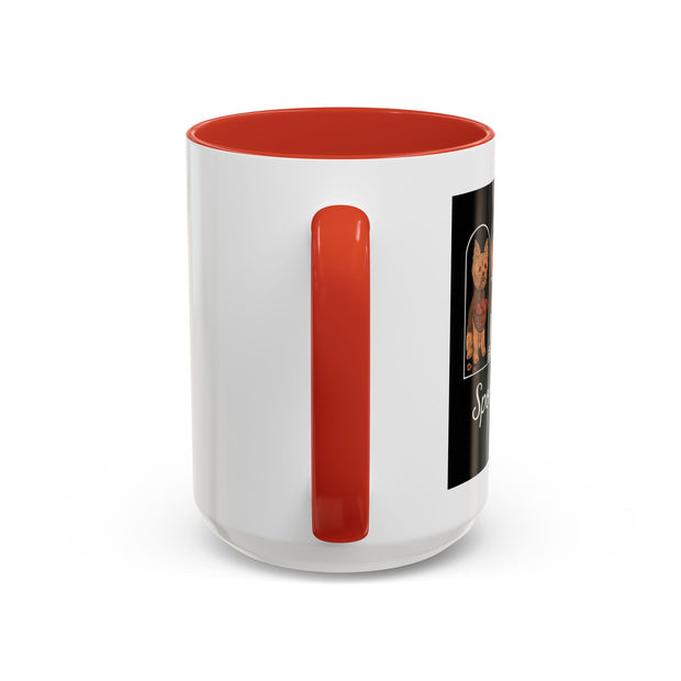 Spooky Season Yorkie Accent Coffee Mug