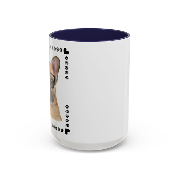 Geeky Good Pug Accent Coffee Mug