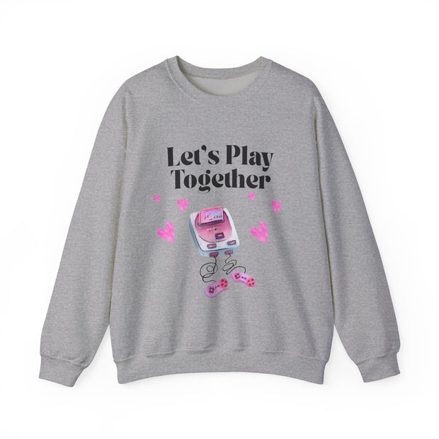 'Let's Play Together' Unisex Crewneck Sweatshirt