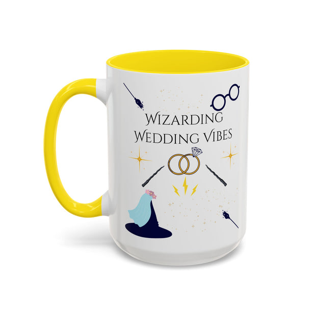 'Wizarding Wedding Vibes' Accent Coffee Mug