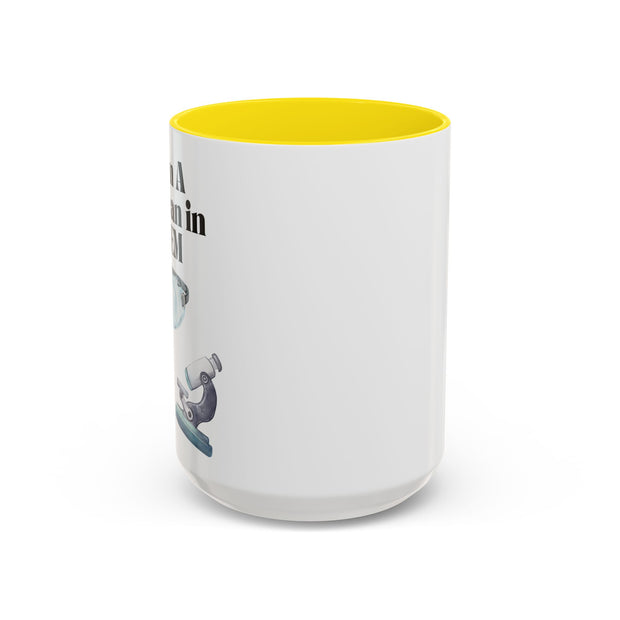 'I Am A Woman In STEM' Scientist Accent Coffee Mug