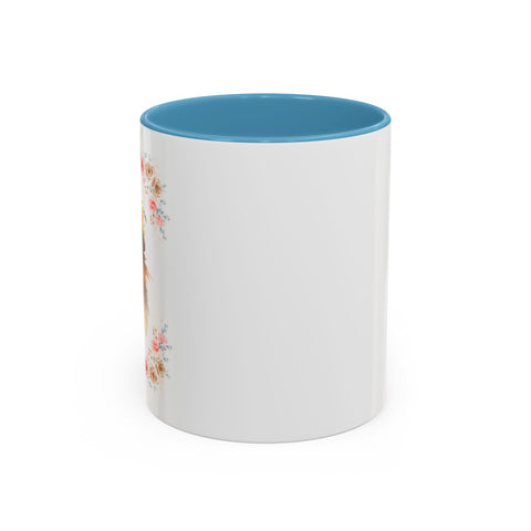 Geeky Goddess Guinea Pig Accent Coffee Mug