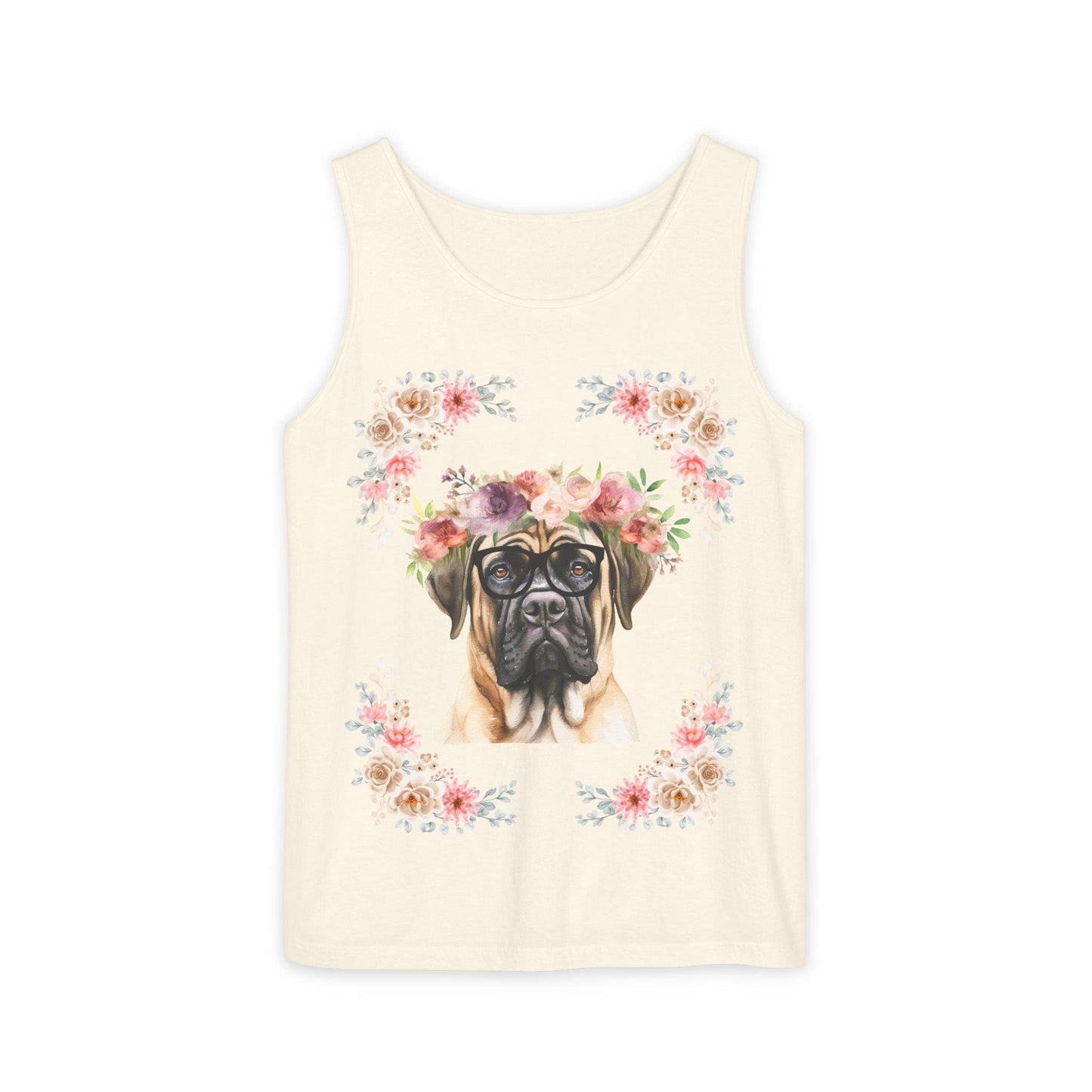 Geeky Goddess English Mastiff Unisex Tank Top