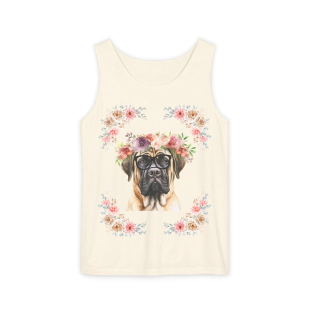 Geeky Goddess English Mastiff Unisex Tank Top