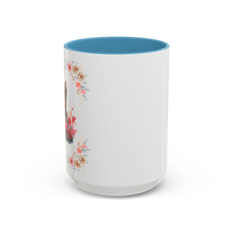 Geeky Goddess Yorkie Accent Coffee Mug