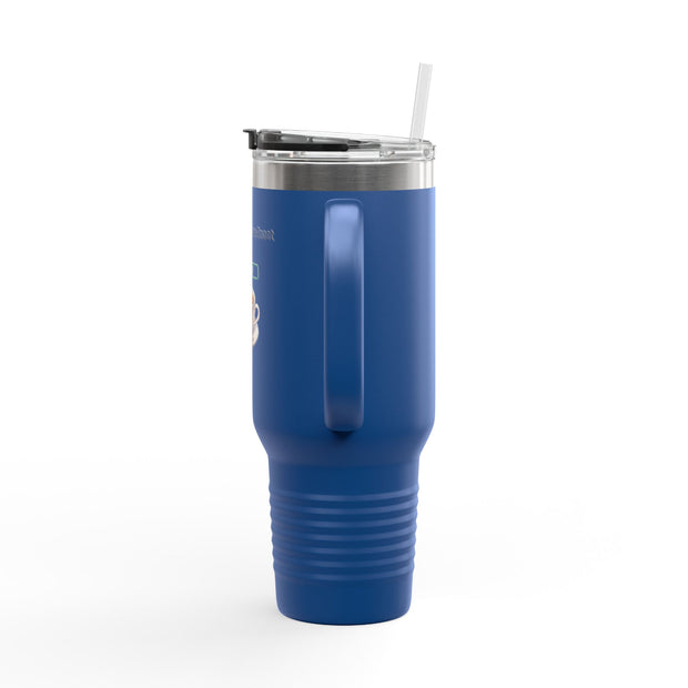 'Loading...Caffeine Boost' Insulated Travel Mug, 40oz