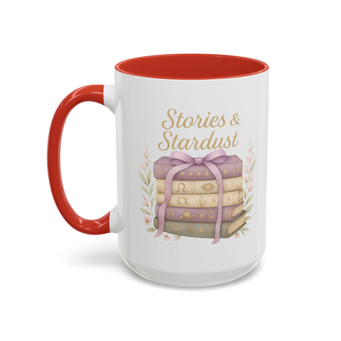 'Stories & Stardust' Accent Coffee Mug