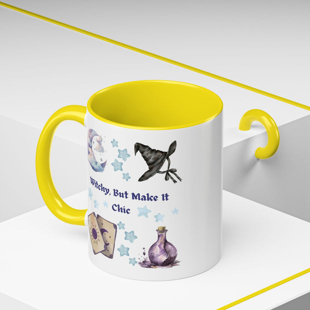 'Witchy, But Make It Cute' Accent Coffee Mug