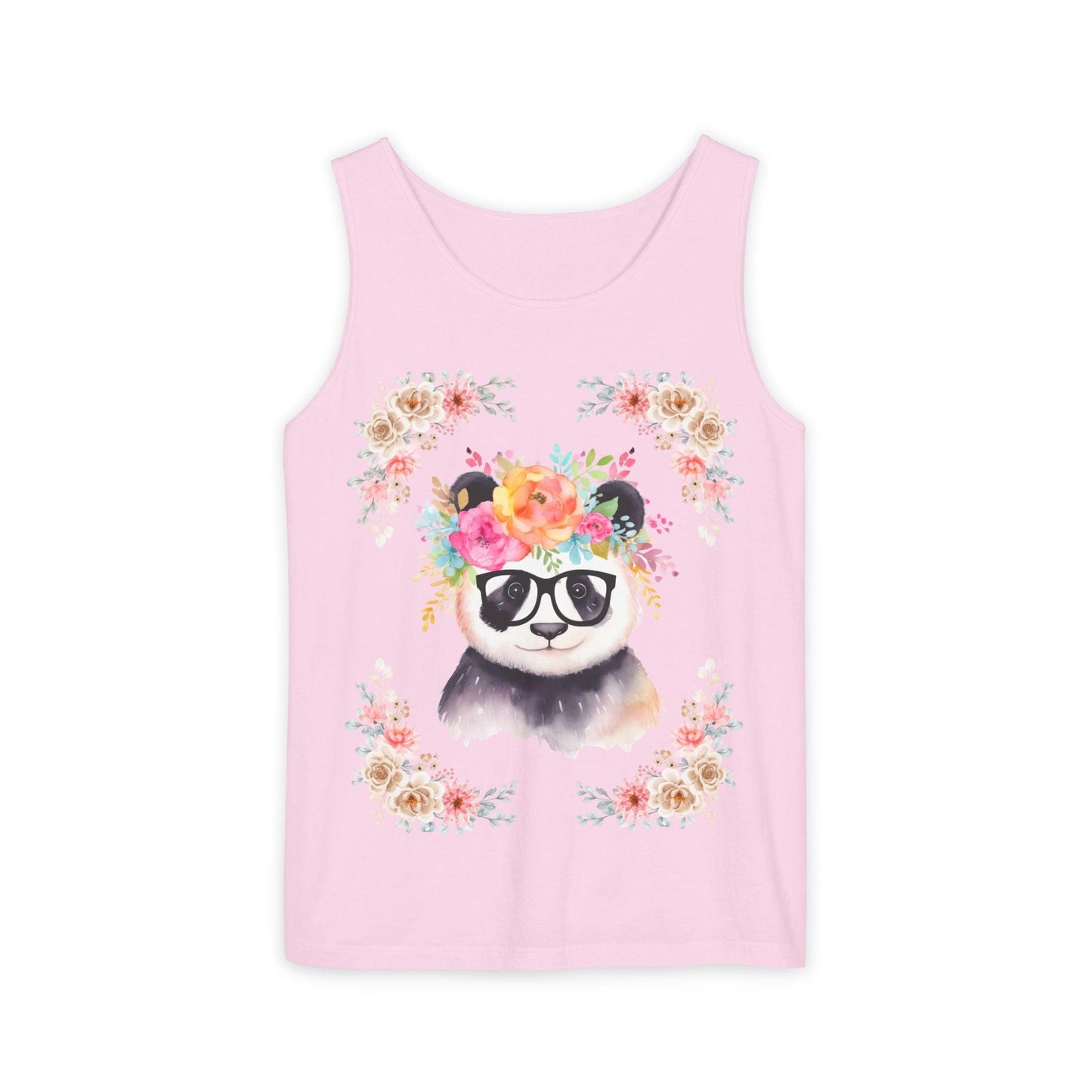 Geeky Goddess Panda Unisex Tank Top