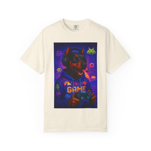 Game On Doberman Unisex T-Shirt