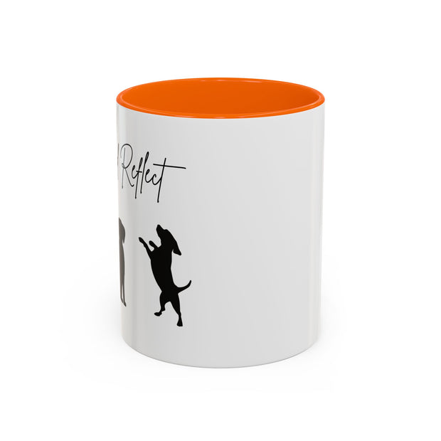 'Paws and Reflect' Dogs Accent Coffee Mug