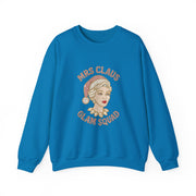 Mrs Claus Glam Squad Sweatshirt | Retro Mrs. Claus Illustration, Christmas Holiday Crewneck