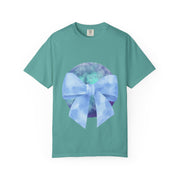 Blue/Green Planet Wrapped In A Bow Unisex T-Shirt