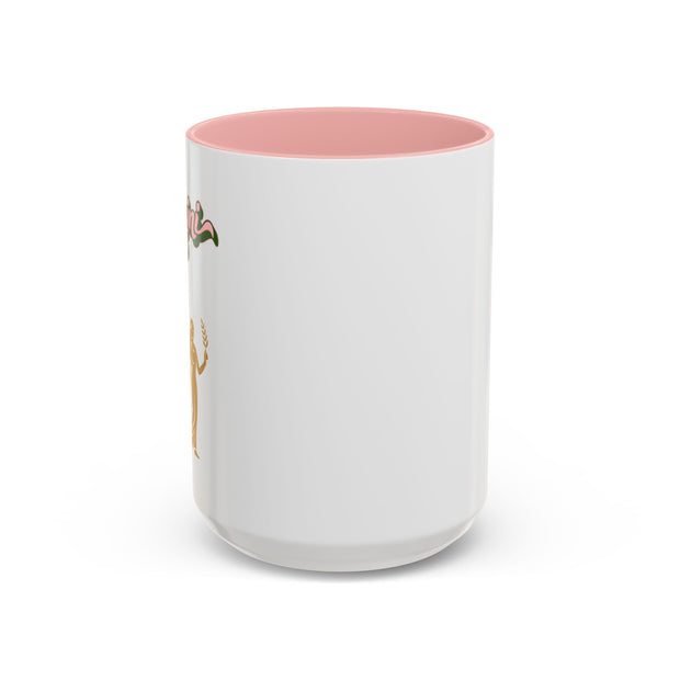 'Gemini' Zodiac Accent Coffee Mug