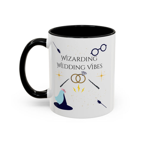 'Wizarding Wedding Vibes' Accent Coffee Mug