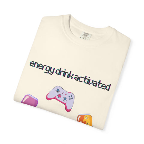 'Energy Drink Activated' Gamer Unisex T-Shirt