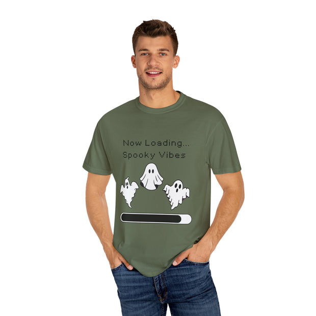 'Now Loading...Spooky Vibes' Unisex T-Shirt