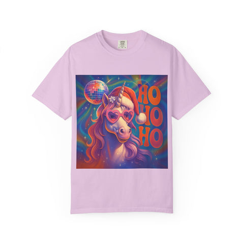 'Ho Ho Ho' Santa Unicorn Unisex T-shirt