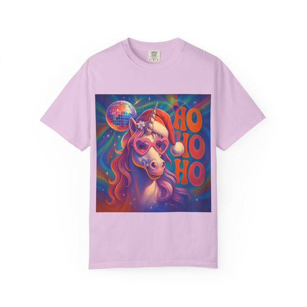 'Ho Ho Ho' Santa Unicorn Unisex T-shirt