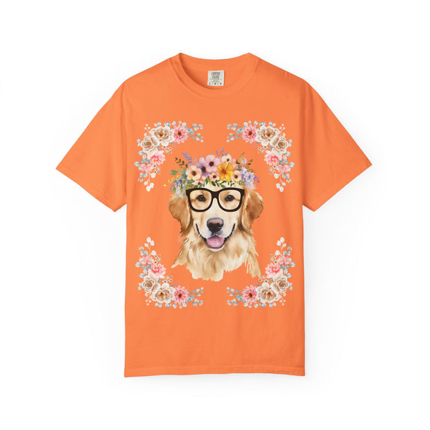 Geeky Goddess Golden Retriever Unisex T-Shirt