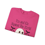 'You and Me Against The World' Unisex Crewneck Sweatshirt