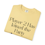 'Player 2 Has Joined The Party' 'Est. 2026' Unisex T-shirt