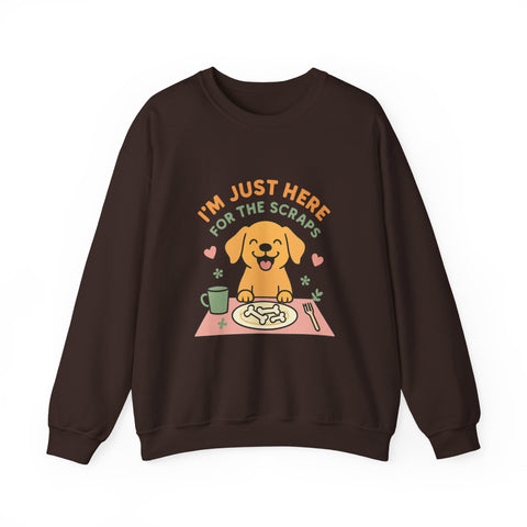 Playful Dog Sweatshirt for Pet Lovers, Unisex Crewneck, Cozy Gift for Dog Owners, Animal Lovers, Cute Pet-Themed Apparel