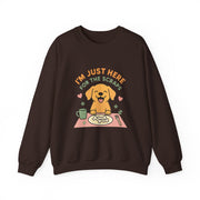 Playful Dog Sweatshirt for Pet Lovers, Unisex Crewneck, Cozy Gift for Dog Owners, Animal Lovers, Cute Pet-Themed Apparel