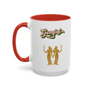 'Gemini' Zodiac Accent Coffee Mug