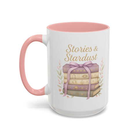 'Stories & Stardust' Accent Coffee Mug