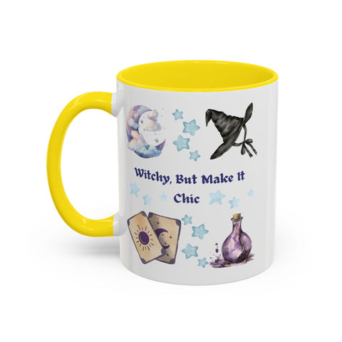 'Witchy, But Make It Cute' Accent Coffee Mug