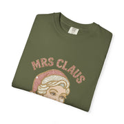 Mrs Claus Glam Squad T-Shirt | Retro Pinup Santa Lady Holiday Tee