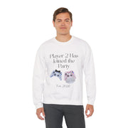 'Player 2 Has Joined The Party' 'Est. 2026' Unisex Crewneck Sweatshirt