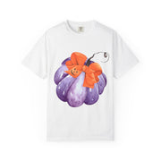 Purple Pumpkin Wrapped In A Bow Unisex T-Shirt